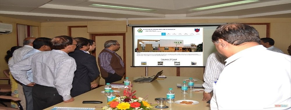 IDTR, Pune  website www.idtrpune.org inaugurated by Shri. Gautam Chatterjee, IAS<br /> Additional Chief Secretary Government of Maharashtra on 31-Jan-15